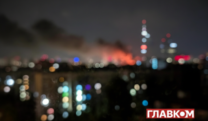Нічна атака дронів та ракет