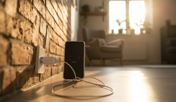 Leaving charger in the socket - dangerous!