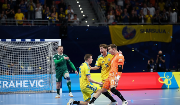 Сборная Украины по футзалу разгромила Литву на Євро-2026