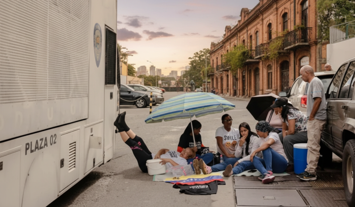 Venezuelan detainees after Operation 'Tuk-Tuk'
