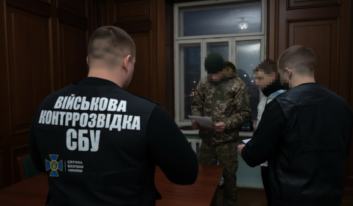 Detained spy of air defense during air alerts