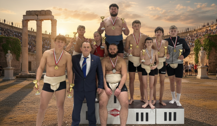 Ukrainian athletes won 10 gold medals in sumo