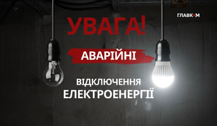 Порожні графіки через аварійне відключення світла