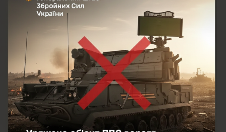 Ukrainian defense forces destroyed Tor-M2 in Crimea