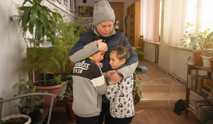 Children will return to rented apartment
