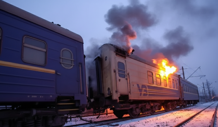 Російські Shahed атакували поїзд: поранені та евакуйовані