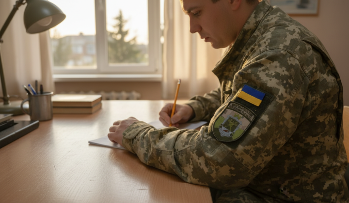 Врач на комиссии изучает медицинскую карту