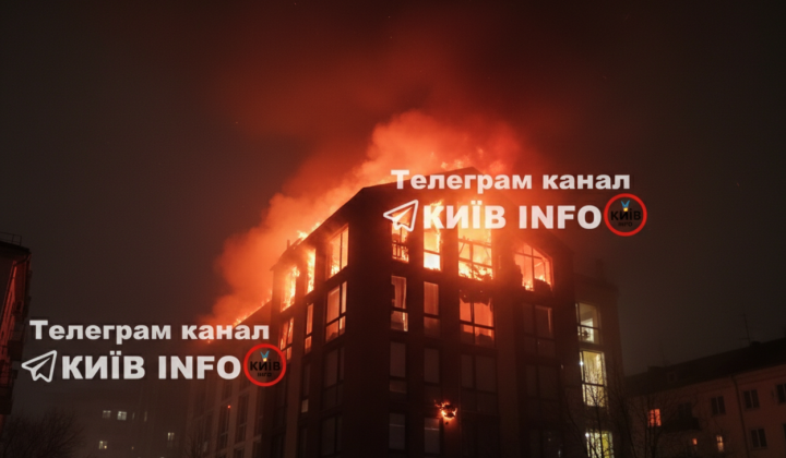Нічна атака на багатоповерхівку: евакуація мешканців