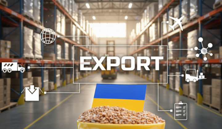 График падения украинского экспорта в 2025 году