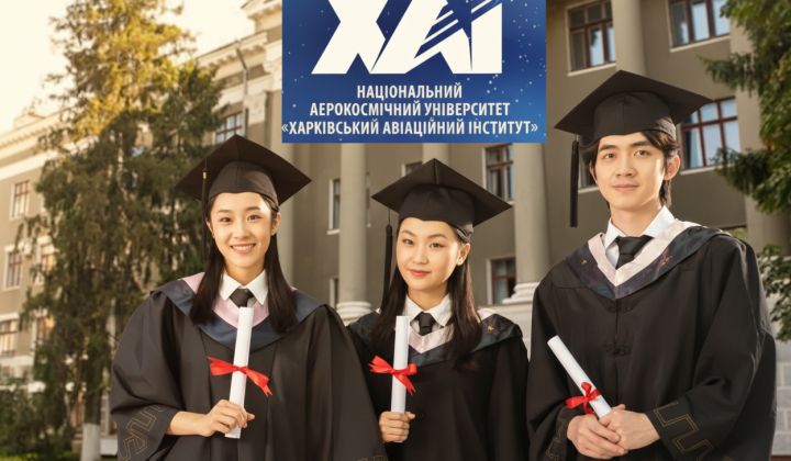 Group of students from China in KhAI