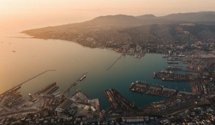 Restricted access to docks in Novorossiysk