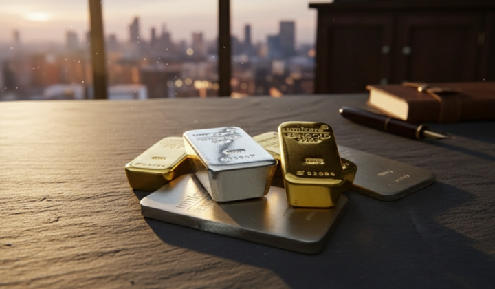 Crash in gold and silver prices