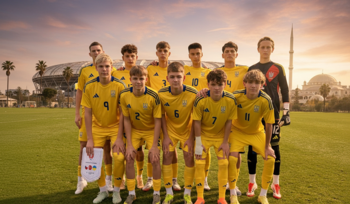 Юношеская сборная Украины U-16 в Турции