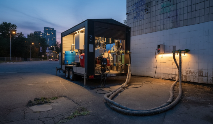 Mini-boiler rooms in Kyiv: chimney height