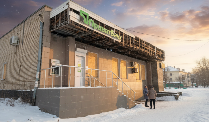 PrivatBank closes branch in Druzhkivka