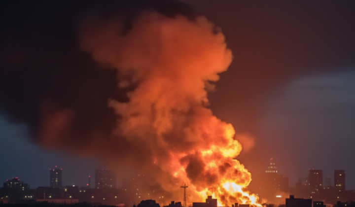 Massive ballistic missile strike in Ukraine