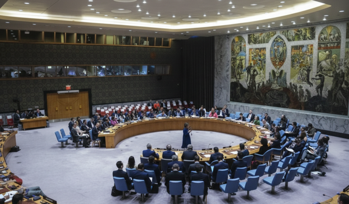 UN Security Council session on February 24