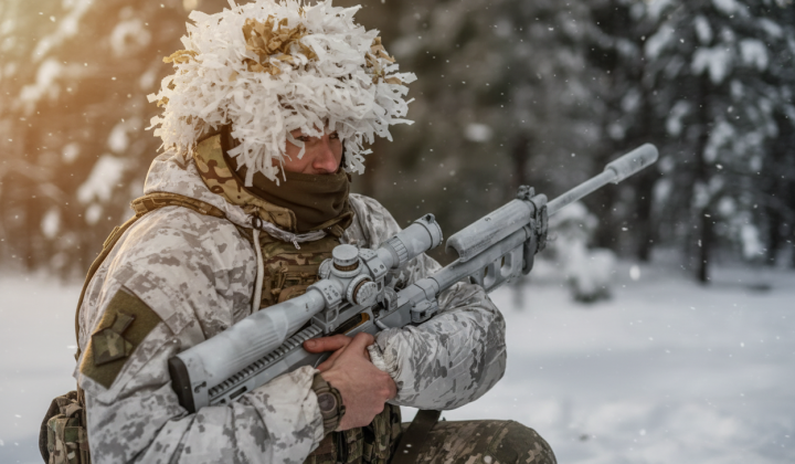 Combat actions on the front line