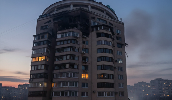 Массовая атака дронов ночью 3 февраля: разрушения в Киеве, Харьков без тепла