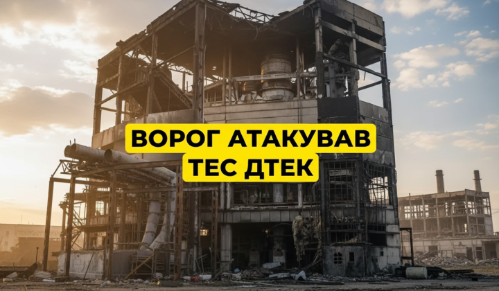 ТЕС ДТЕК під атакою Росії