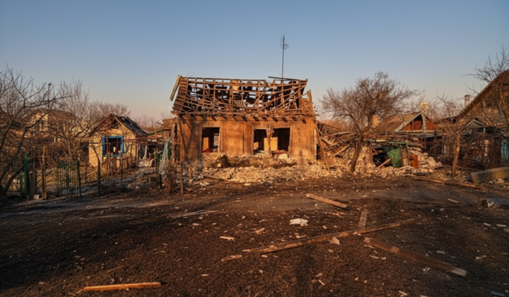 Attack on the market in Druzhkivka