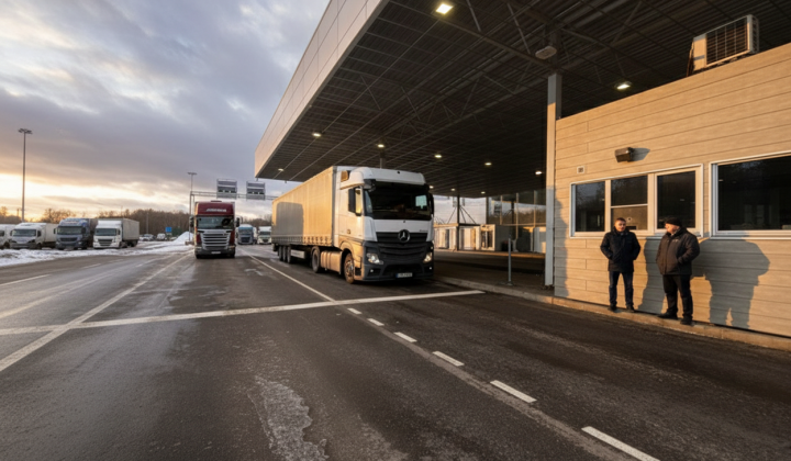 Estonia closes border with Russia at night