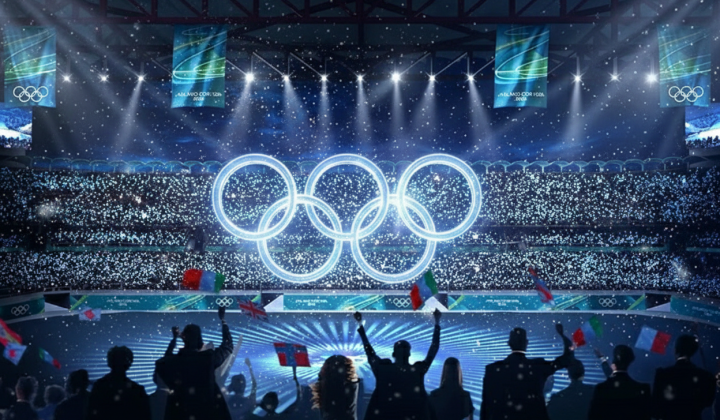 Ukrainian team at the Winter Olympics