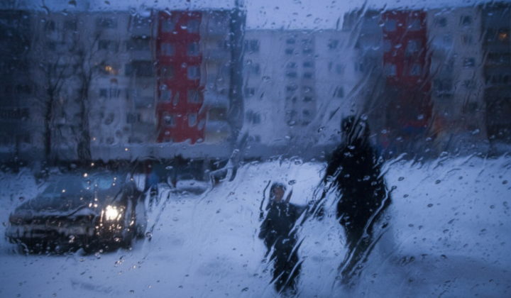 Icy roads, temperature -8° +11°