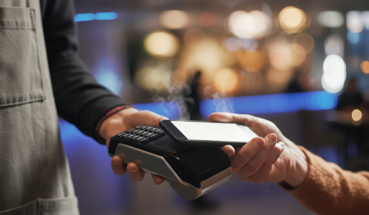 Ukrainians spending money through terminals