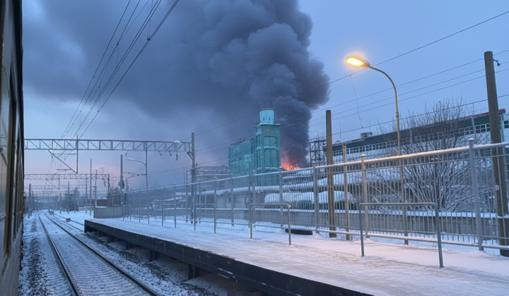 SBU attacks fuel plant for X-55 missiles: fire at key chemical facility