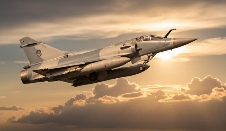 Mirage 2000 fighter jet transferred to Ukraine
