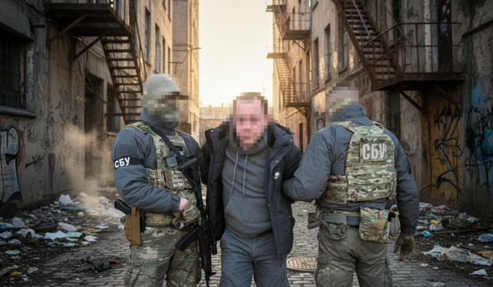 Arrested spy of Ukrzaliznytsia in Donbas