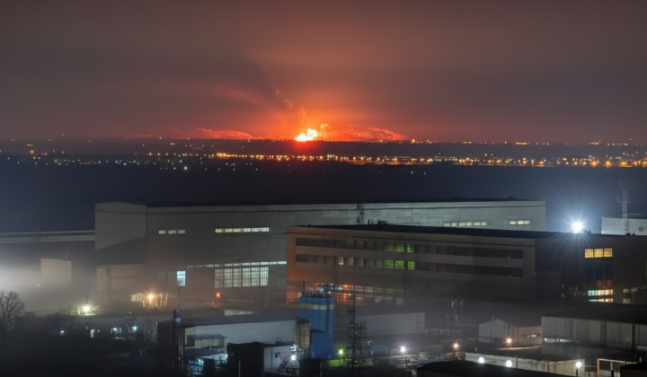 Атака дронів на НПЗ Лукойл у Волгограді