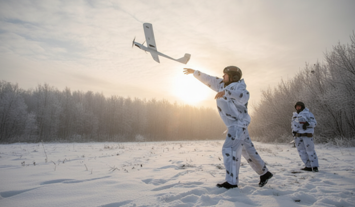 Destroyed Russian drone Klyon