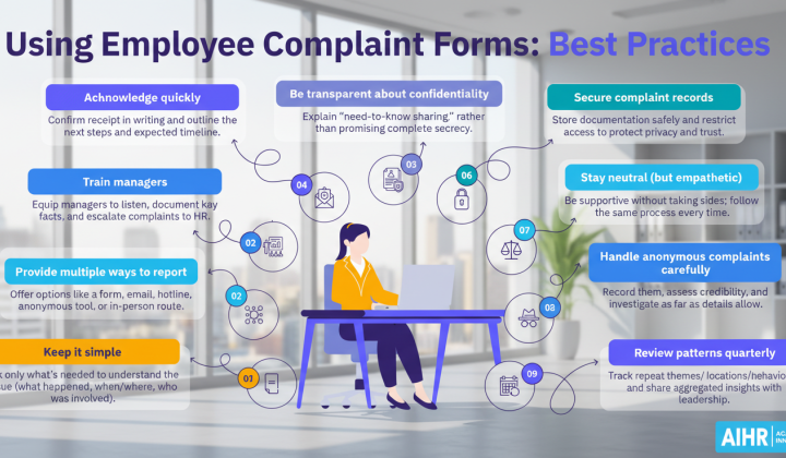 Employee complaint form: how to properly fill out and submit the issue