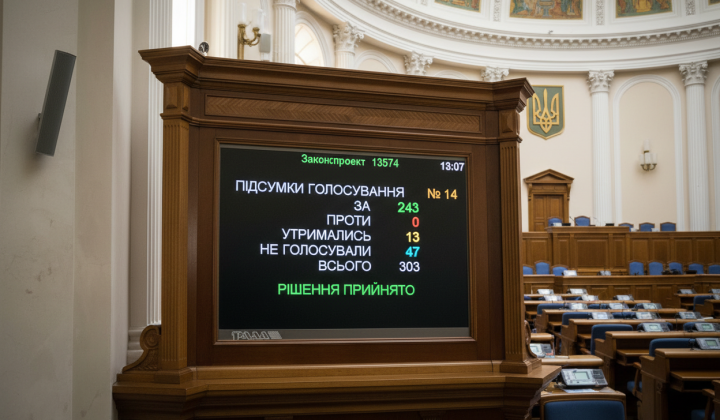 Верховна Рада ухвалила річну відстрочку від мобілізації