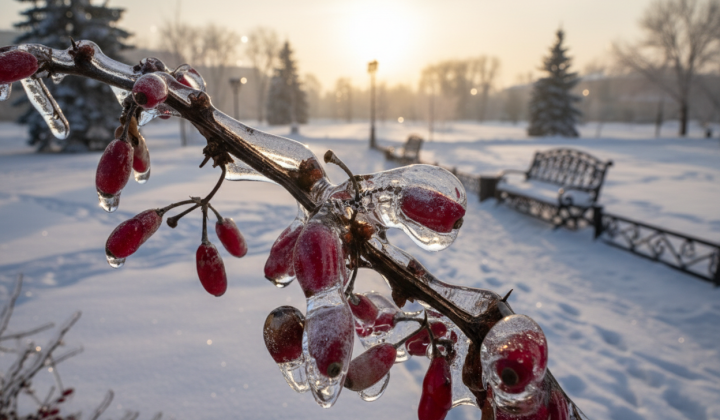 Погода на 13 февраля: гололед и туман, резкое потепление