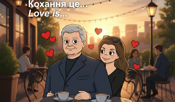 Листівки Порошенка на День закоханих