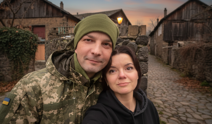 Marychka Padalko and Sobolev at McDonald's