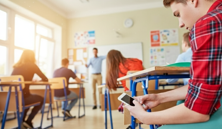 Permission to use smartphones in schools