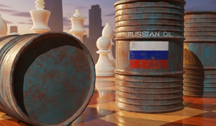 Russian oil export decreased by 15%