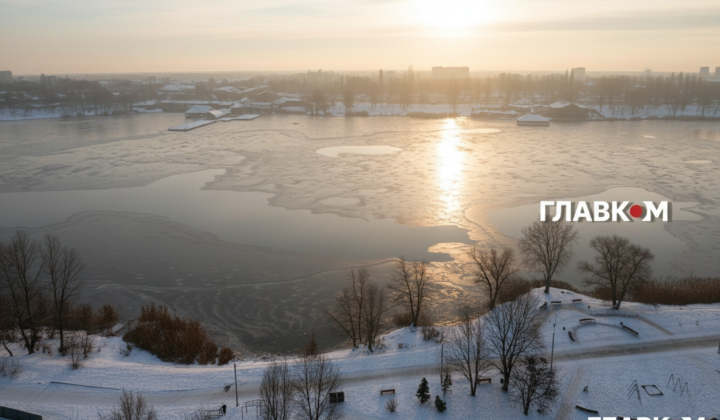 Мороз и гололедица в Украине