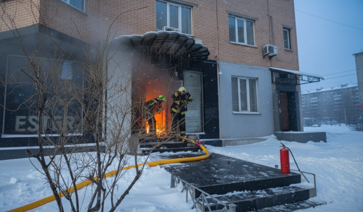 Пожежа в київському салоні краси