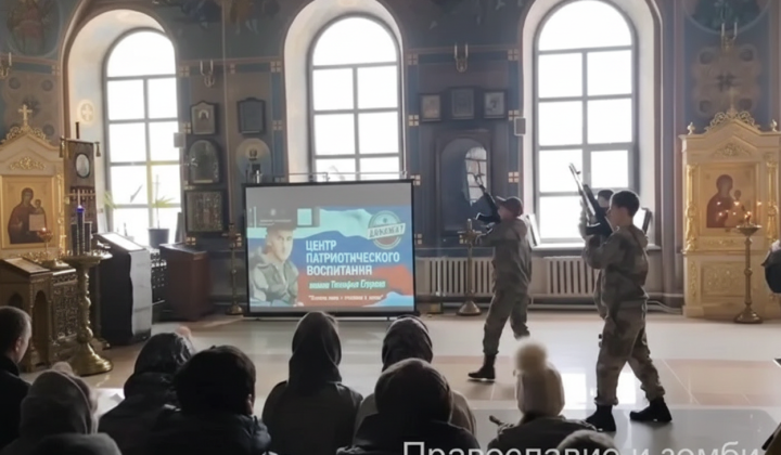 Teenagers disassemble guns near ROC churches