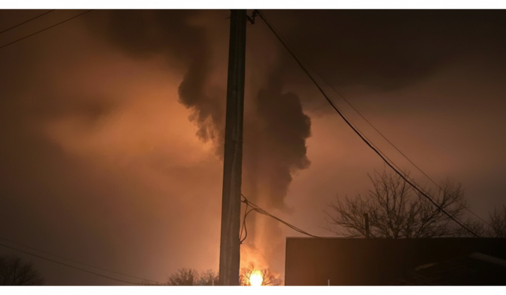 Fire at the oil refinery in Krasnodar region: ongoing extinguishing
