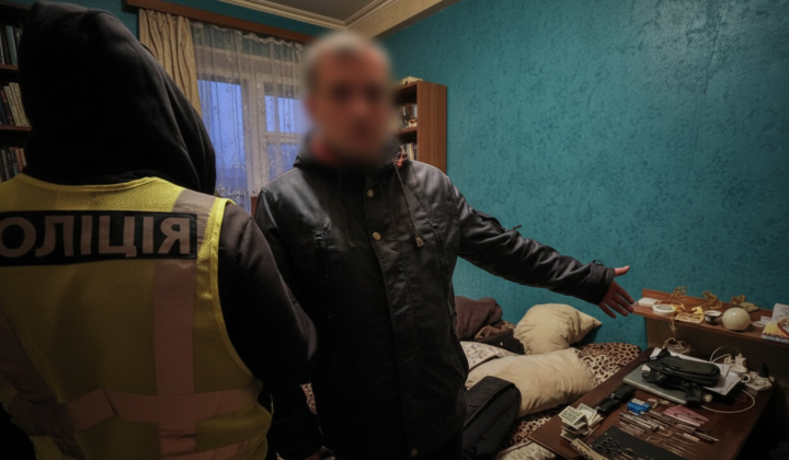 Затриманий іноземець з відмічками в Києві