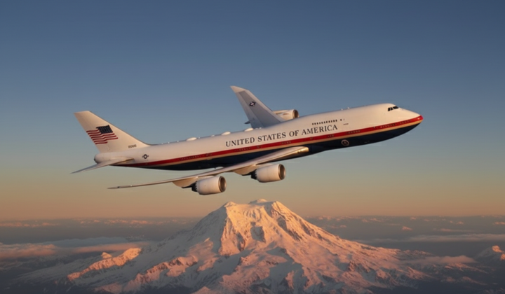 Air Force One в новом цвете