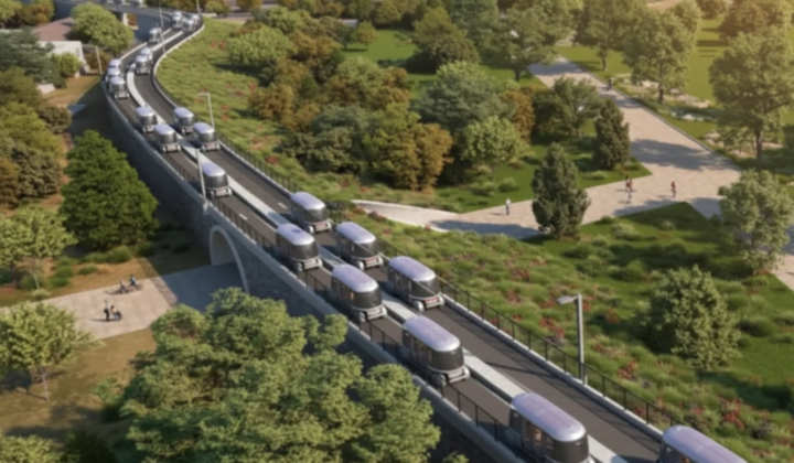 Transport of the future: metro-speed capsules