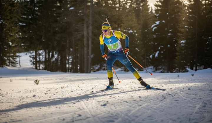 Ukrainian biathletes in Olympic mass start: Mandzyn - 10th, Pidruchny - 17th