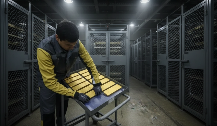 Gold sale: reserves decreased by 300 thousand ounces